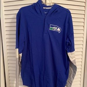 NWT Nike Seattle Seahawks Hoodie Long-Sleeve Shirt